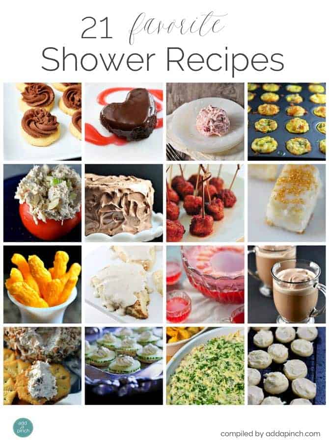 Host with Ease: 21 Delicious Family Shower Recipes